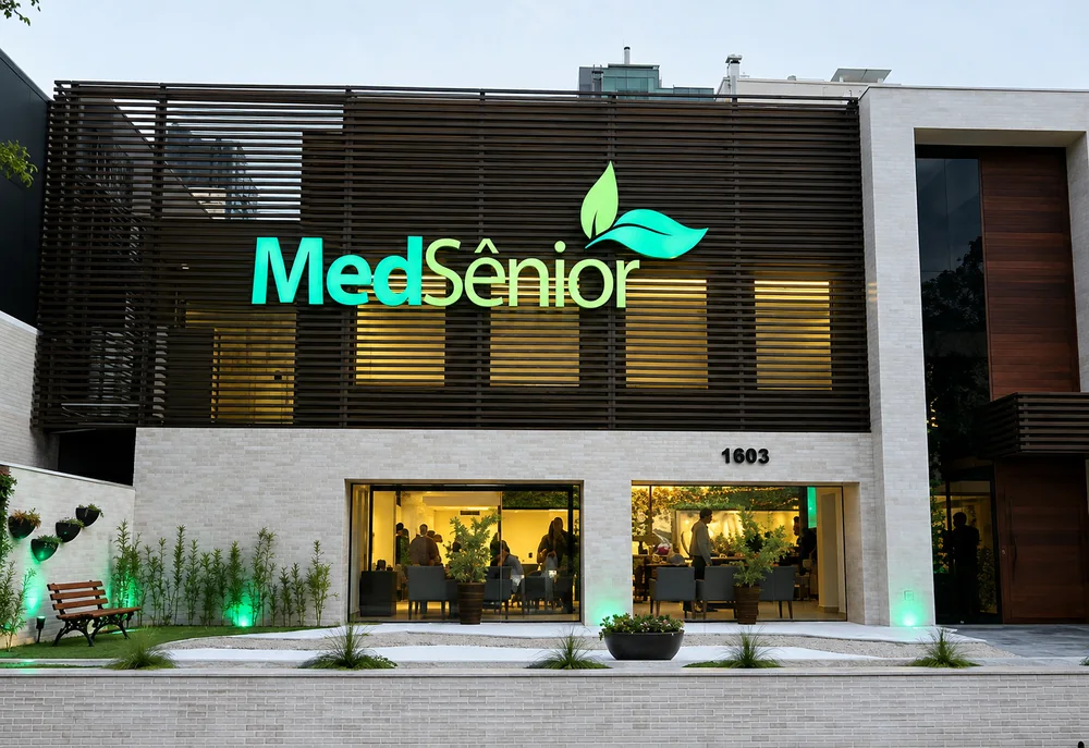 Fachada de uma unidade MedSênior