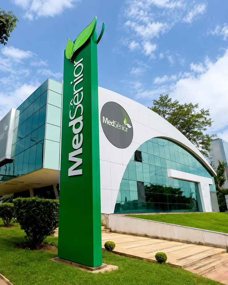 Unidade MedSênior com totem